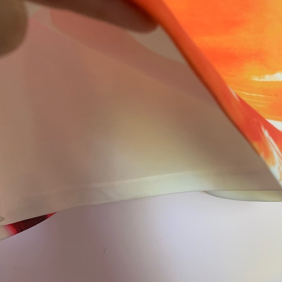 (Size 8) 🦋Calvin Klein Bright Pink/White Dress - Picture 8 of 10